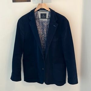 TailorByrd Collection Navy Blue Blazer